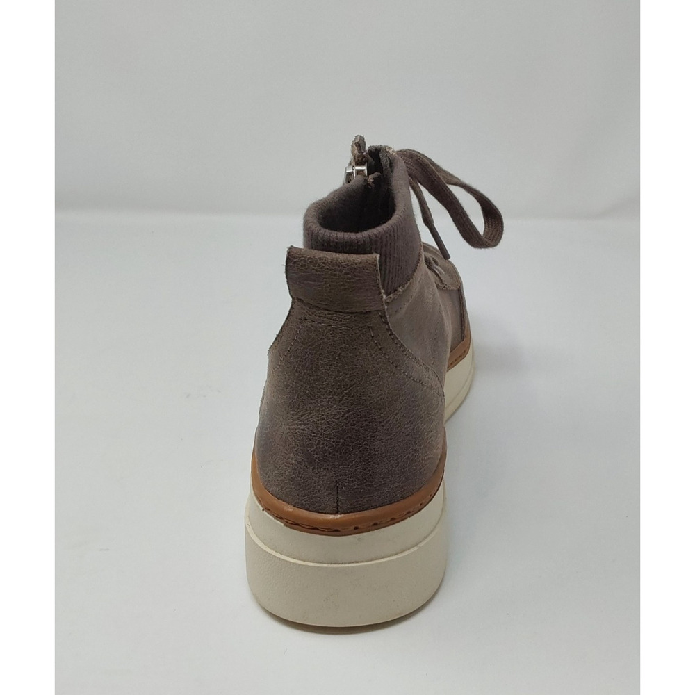 Blowfish Malibu Women’s Brown Wedge Platform Sneakers Zip Lace Up Size 9 - Picture 5 of 12